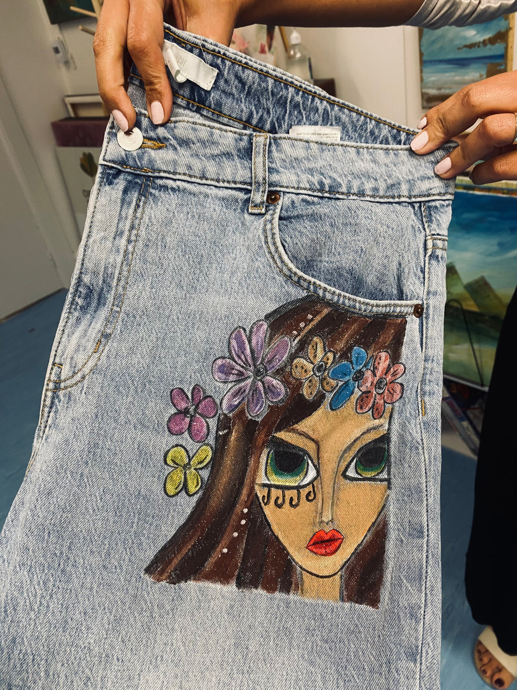Denim Painting Workshop