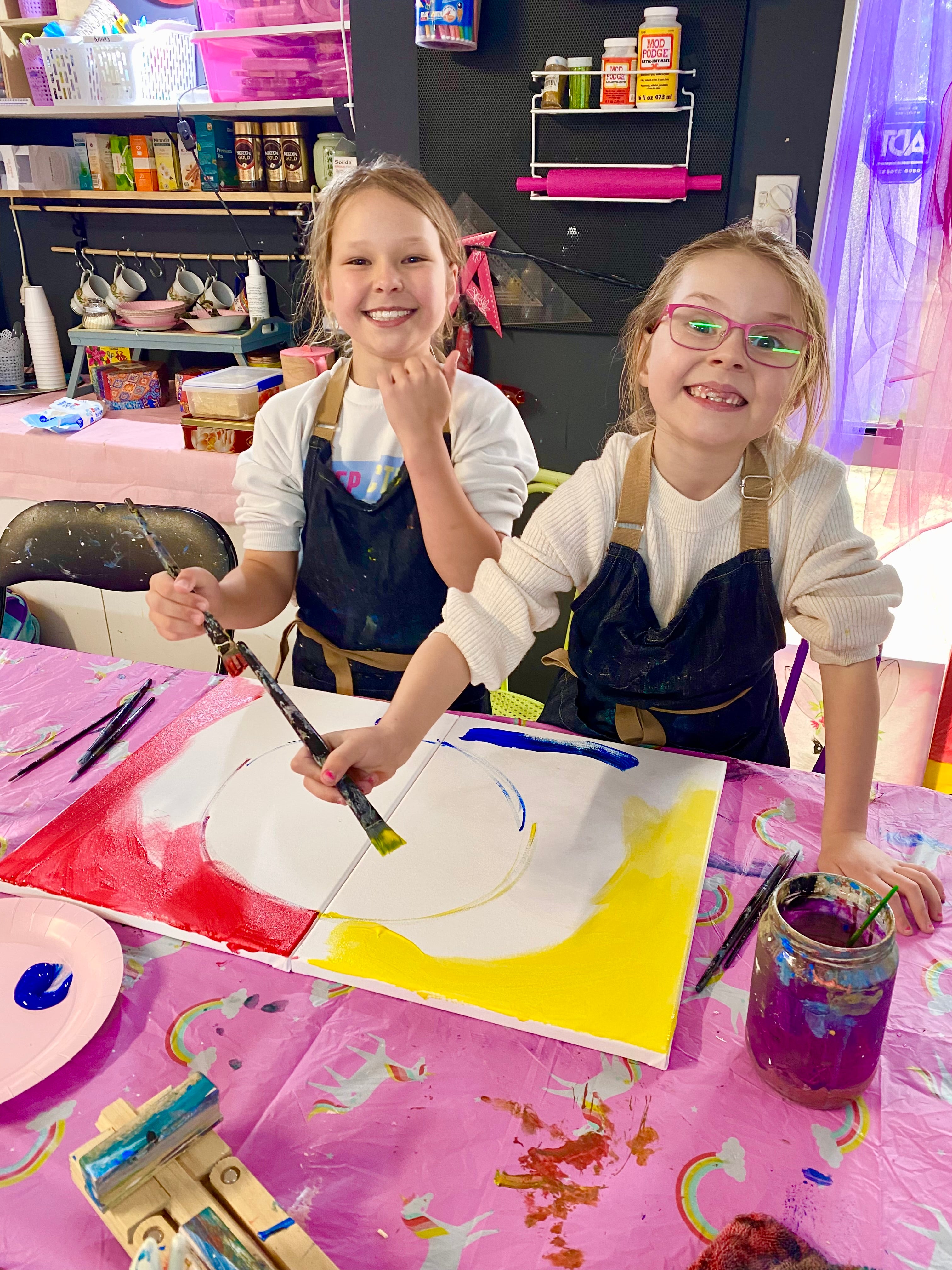 Sunday Acrylic Painting For Children